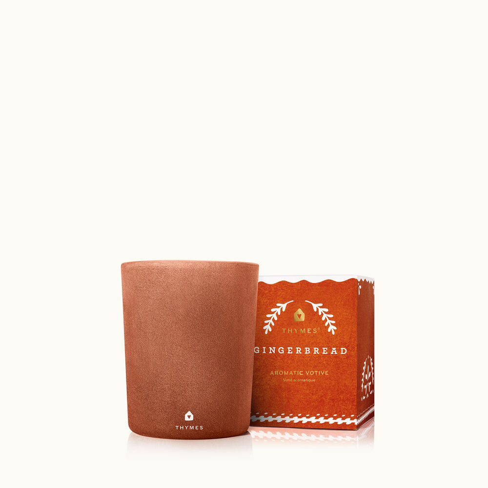 Thymes Gingerbread Votive Candle image number 0