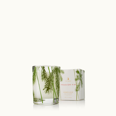 2021 best selling hot Thymes Frasier Fir Green Glass Candle Home