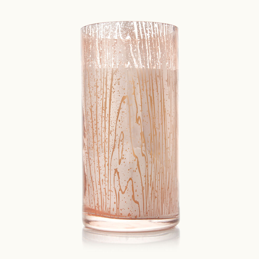 Thymes Forest Maple Large Luminary Candle with Bark Pattern image number 0