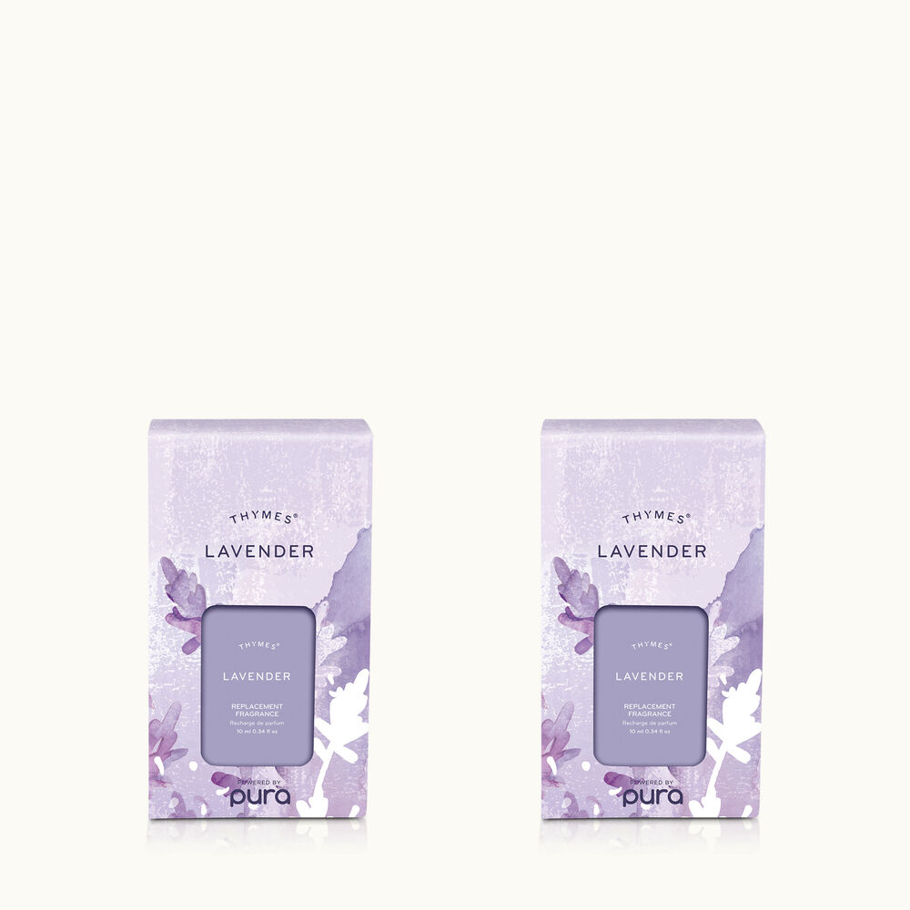 Thymes Lavender Pura Diffuser Refill 2-Pack Bundle image number 0