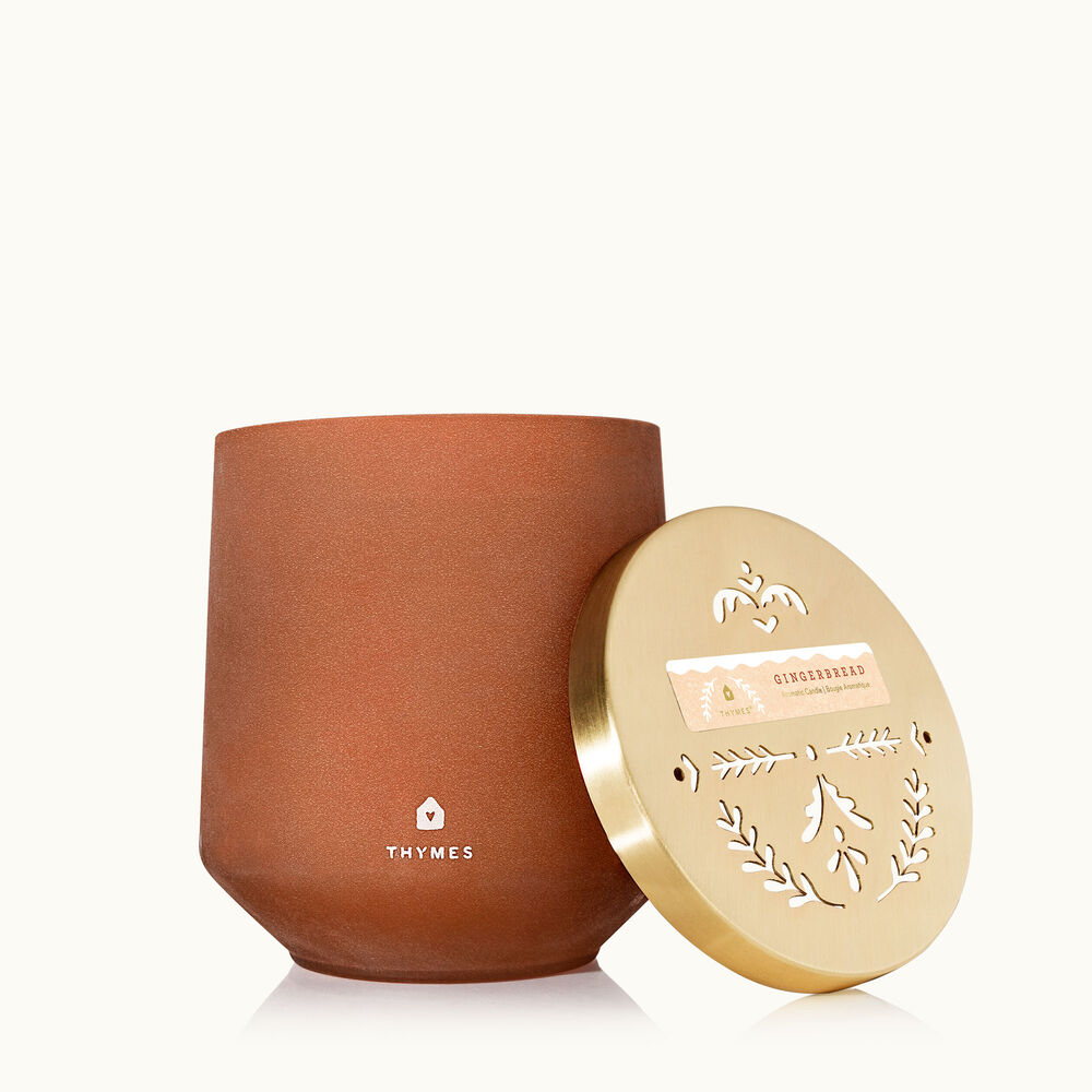 Thymes Gingerbread Large Candle is a Holiday Fragrance image number 0