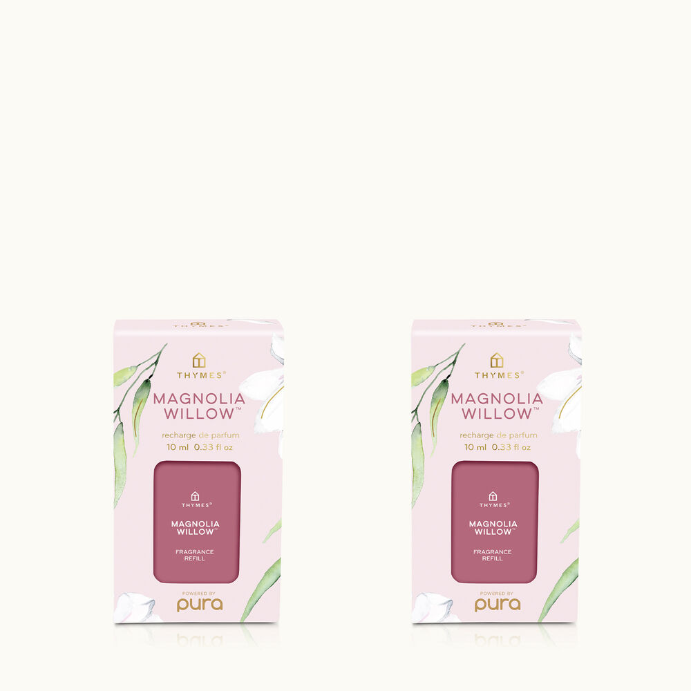Thymes Magnolia Willow Pura Diffuser Refill 2-Pack Bundle image number 0