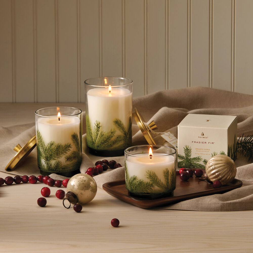 Thymes-FRASIER FIR PINECONE PETITE CANDLE – Signature Finishes