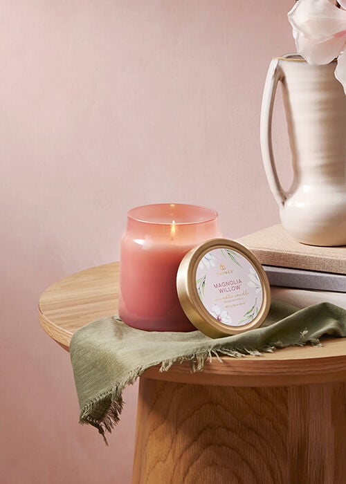 Thymes Magnolia Willow Statement Candle
