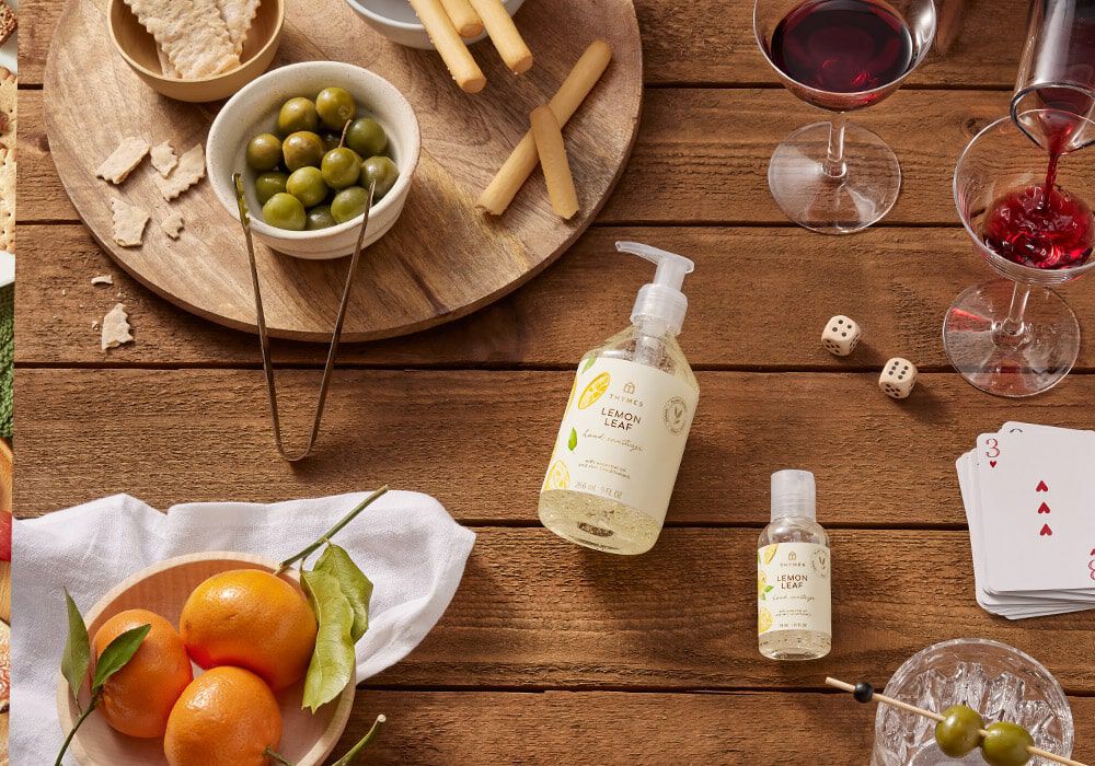 Cleanse and Moisturize with Thymes Hand Sanitizer