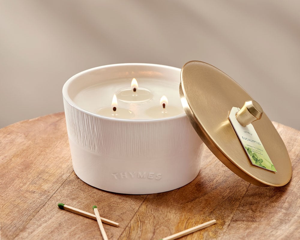 Thymes Statement 3-Wick Candles